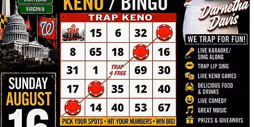 Crab, Karaoke & Keno Trap Keno TOUR 2026