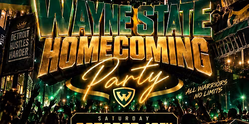 Artwork published for WSU HOMECOMING AFTER PARTY 🔰