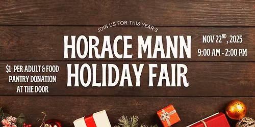 Horace Mann's Annual Holiday Fair