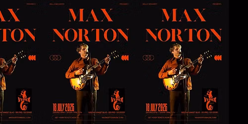 Max Norton at The Viper Room Lounge