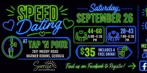 44-60 Speed Dating