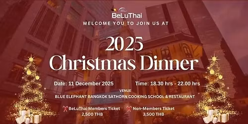 BeLuThai Christmas Dinner 2025