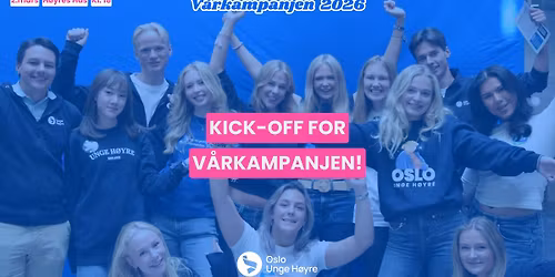 Kick-off for v\u00e5rkampanjen!