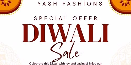 ✨ YashFashions Diwali Sale Event! ✨