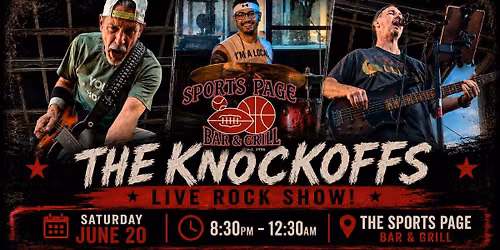 The Knockoffs bring the Hootenany to the Sports Page!