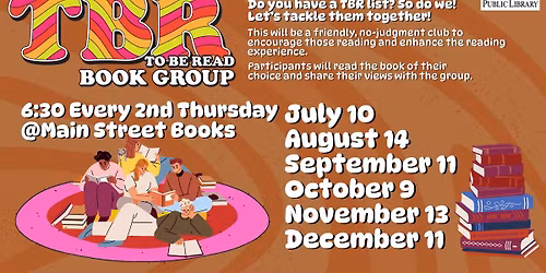 To Be Read Book Group