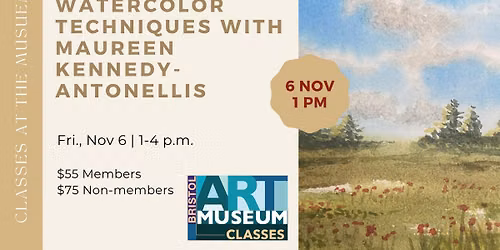 Watercolor Techniques with Maureen Kennedy-Antonellis