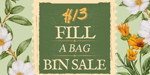3\/14 Fill a Bag Bin Sale