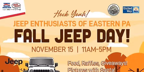 J.E.E.P. Goes to Fall Jeep Day at Brown Daub Jeep Hecktown