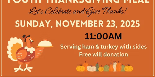 Youth Thanksgiving Meal