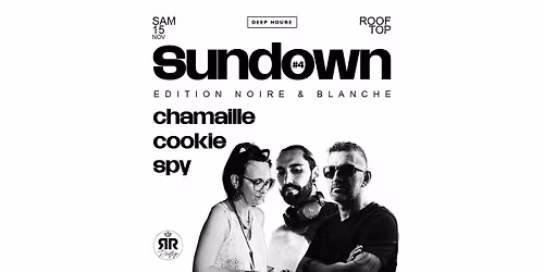 \ud83c\udf05 SUNDOWN #4 \u2013 EDITION NOIRE & BLANCHE \ud83e\udd0d