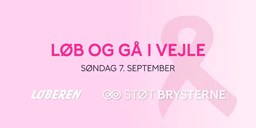 L\u00f8b og g\u00e5 i Vejle - med St\u00f8t Brysterne og L\u00f8beren! \ud83c\udfc3\u200d\u2640\ufe0f\ud83c\udf80