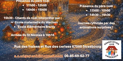 March\u00e9 de no\u00ebl cit\u00e9 ungemach