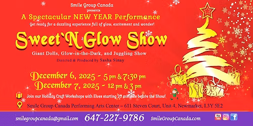 SWEET`N GLOW SHOW - a Spectacular New Year Performance!