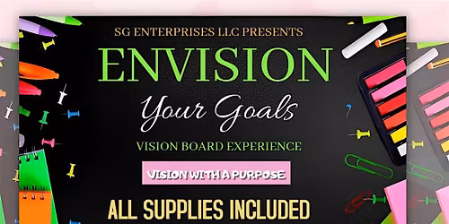 Envision Your Goals: Vision Board Experience