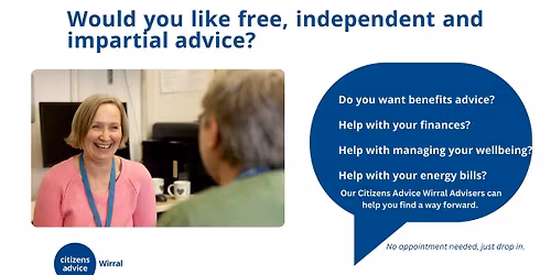Wirral Mind and Citizens Advice Walk up Event