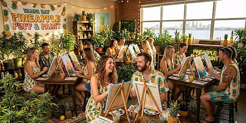 Pineapple PUFF N PAINT