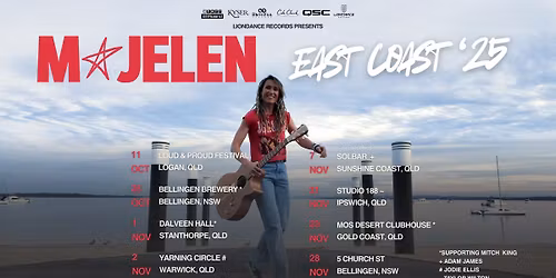 Majelen East Coast Tour '25 - Bellingen