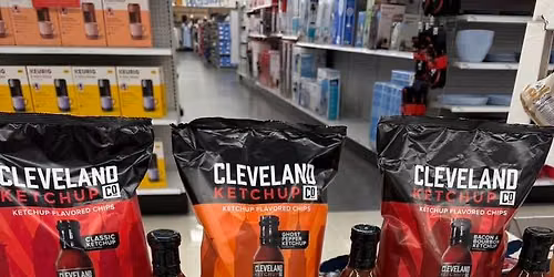 Cleveland Ketchup Chip Tasting at Meijer in Stow