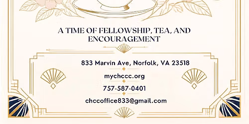 Ladies' Tea @ CHCC