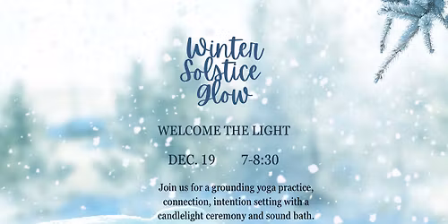 Winter Solstice Glow