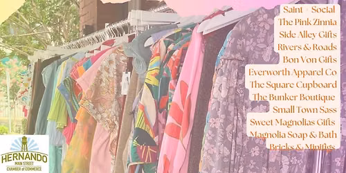 Hernando Summer Sidewalk Sale