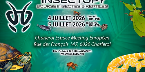 INSECTOPY 2026 - \u00c9T\u00c9