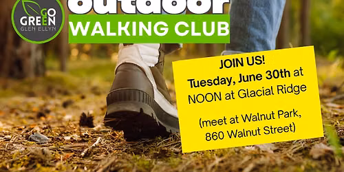 Go Green Walking Club at Glacial Ridge