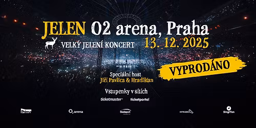 Jelen | O2 arena | 13. prosince 2025 | VYPROD\u00c1NO