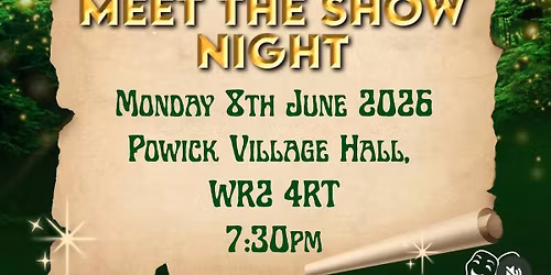 MEET THE SHOW NIGHT!!