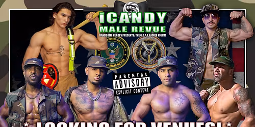 Des Moines, IA - Handsome Heroes: The Show @TBA! "The G.O.A.T. Ladies' Night Out!"