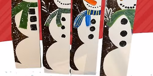 Snowman Porch Leaner at Nauti MI