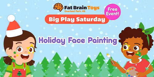 Big Play Saturday: Holiday Face Painting
