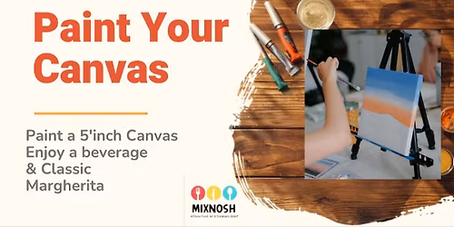 Paint Your Canvas at Mixnosh, Jayanagar
