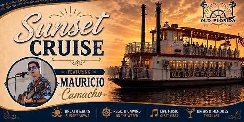 Sunset Cruise - Featuring live music from Mauricio Camacho