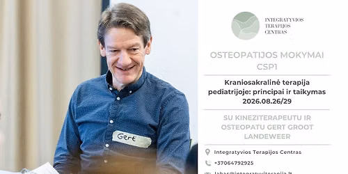Kraniosakralin\u0117 terapija pediatrijoje: principai ir taikymas