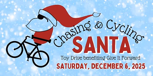 Cycling Santa