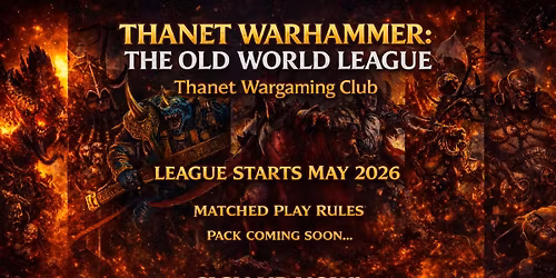 TWC Presents: Warhammer - Old World League 