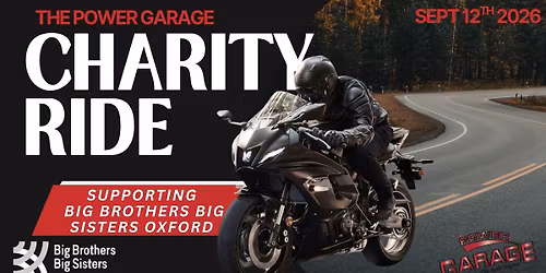 Power Garage Charity Ride - Big Brothers\/Sisters 