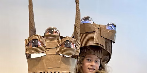 "Where the Weird Things Are" Family Cardboard Mask Workshop