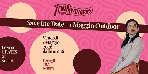 Save the Date - 1 Maggio Outdoor
