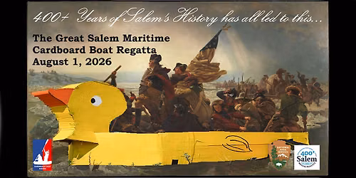 The Great Salem Maritime Cardboard Boat Regatta