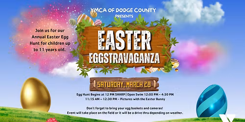 EASTER EGGSTRAVAGANZA at the YMCA