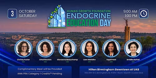 HGF Pediatric Endocrine Education Day - Birmingham, AL, USA