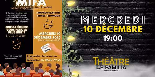 MIFA #1 : Match Impro Familia Amateur