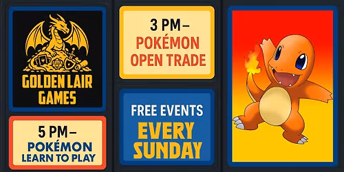 Pokemon Play Event 4pm start