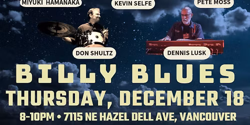 Kevin Selfe and The Tornadoes at Billy Blues!