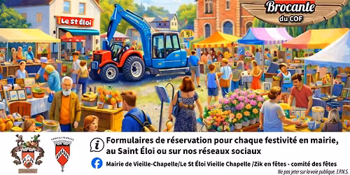 VIEILLE-CHAPELLE EN F\u00caTE \ud83c\udf89 - FOIRE ARTISANALE & COMMERCIALE DU ST \u00c9LOI \ud83d\udecd\ufe0f - 2\ufe0f\u20e3\u00c8ME \u00c9DITION