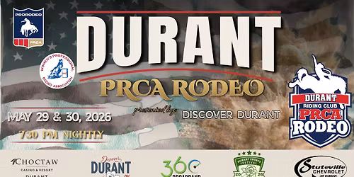 Discover Durant Presents: The 2026 Durant PRCA Rodeo