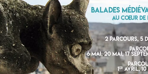 Visite du Paris m\u00e9di\u00e9val - 2 parcours